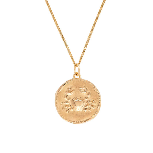Zodiac Coin Pendant