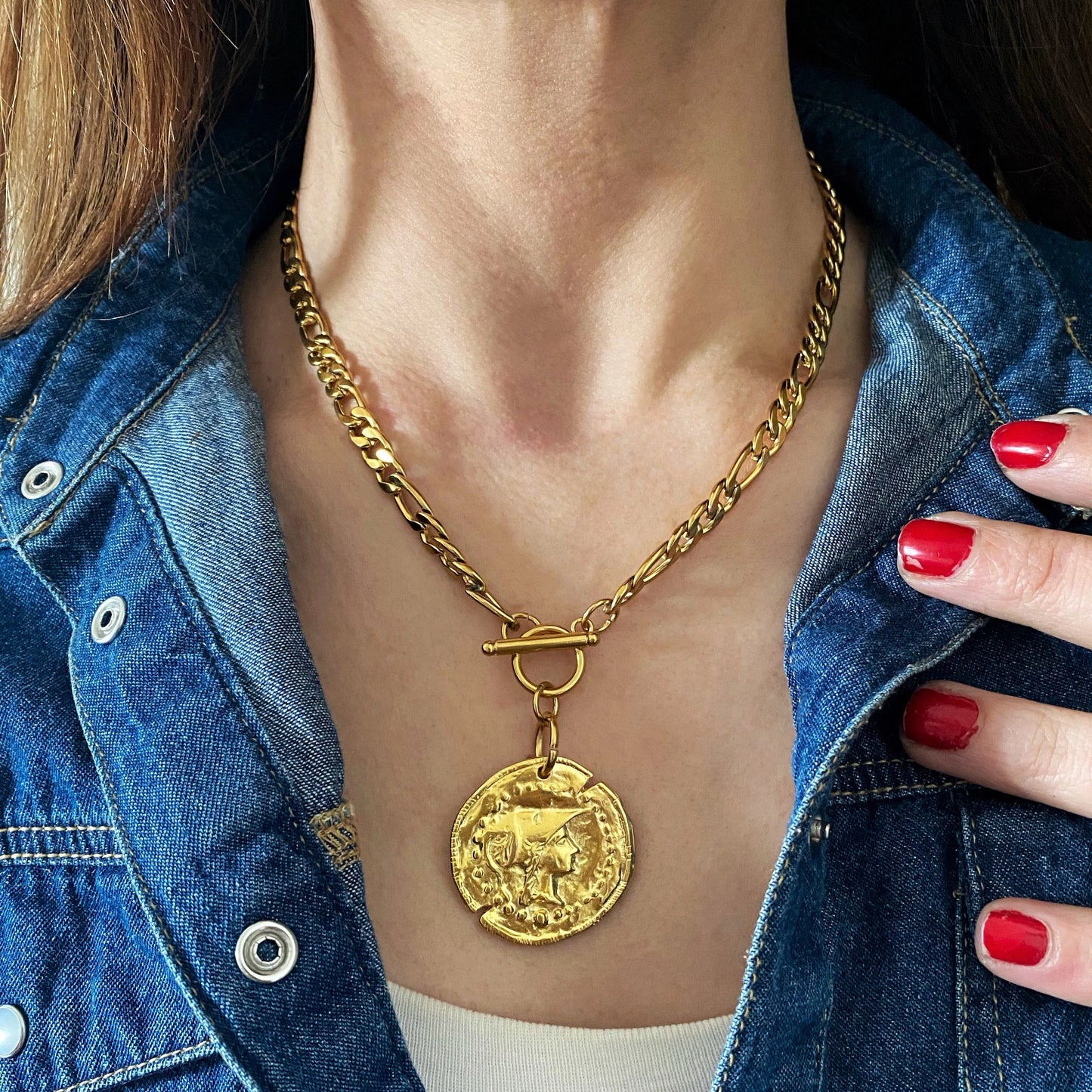 Zodiac Coin Pendant